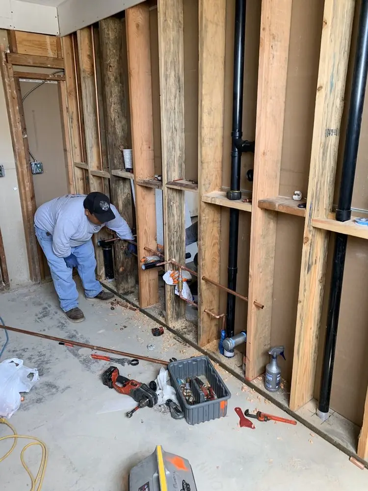 Commercial rough-in plumbing for Commercial Plumbing in Prallsville